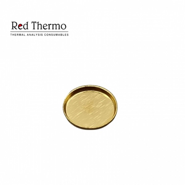 Reusable High Pressure Capsules Stainless Steel Gold Plated With Lid/Seal for TA Instruments