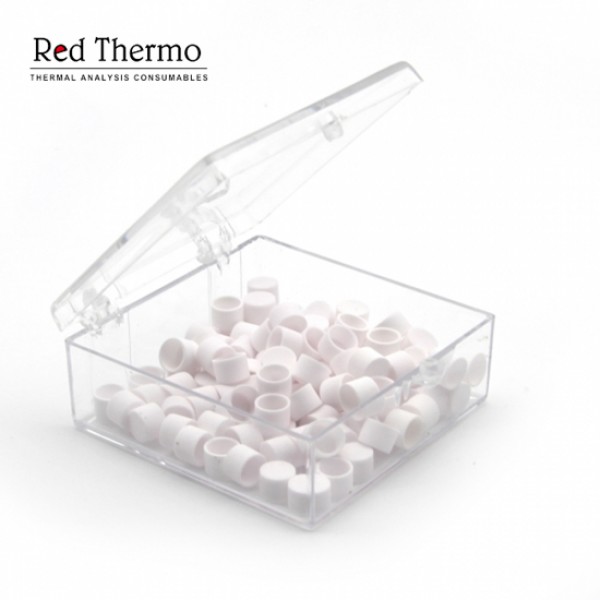 25μl Shimadzu Alumina Cells 201-54321 with Lids for Shimadzu DSC-50/50Q/50V, DTA-50, TGA-50/50H, TGA-51/51H, DSC-60 y DTG-60