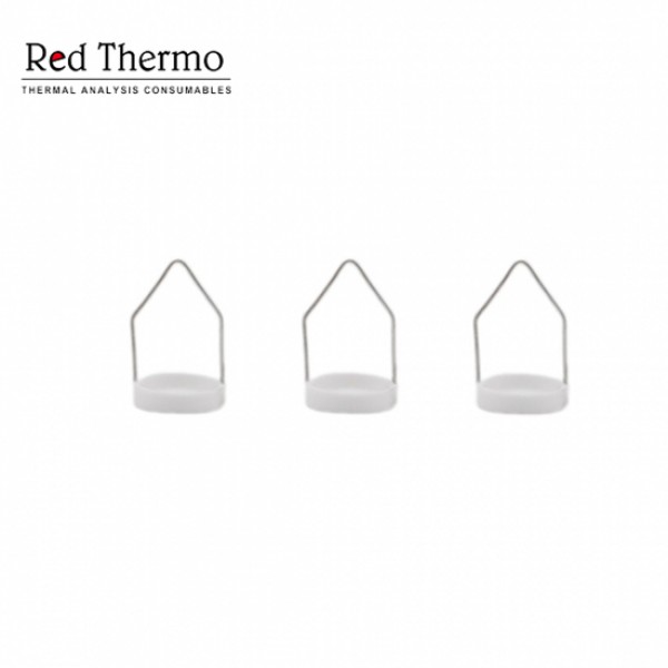 100µL Ceramic Sample Pans  with Platinum/Pt Handle for TA Instruments SDT Q600 TGA Q500/Q50/2950/2050