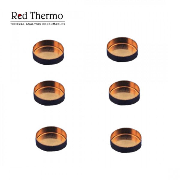 Shimadzu Copper Pans 201-58294-90 for Shimadzu  DSC-60 series, DSC-60 plus series, TGA-50 series, TGA-51 series, DTG-60 series, and DTA-50