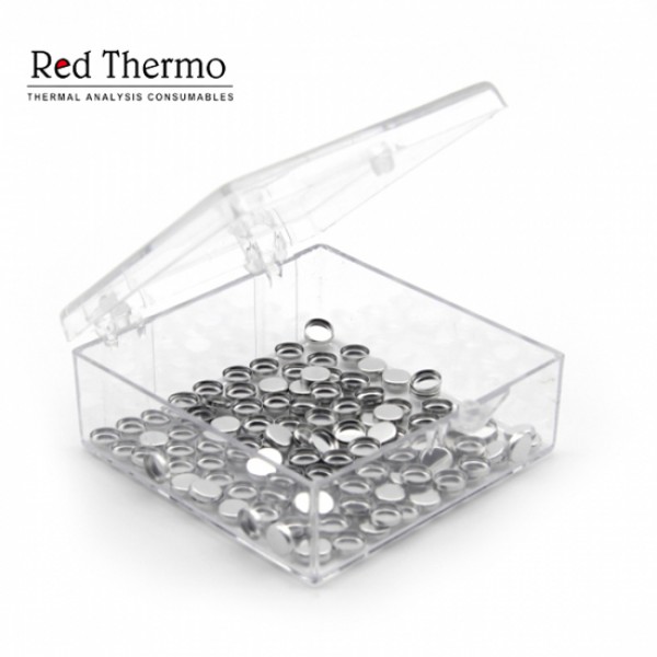 Al/Aluminum Sample Pan with Cover D5*2.5mm for Setaram TDA DSC and TGA Instruments