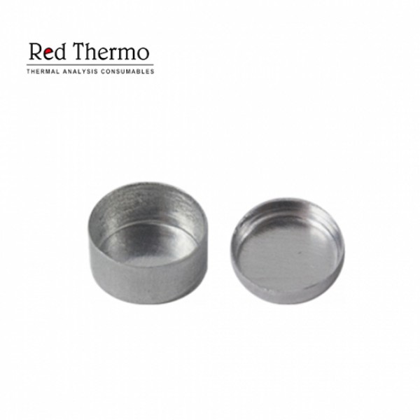 D6.7*4mm Aluminum Crucible with Lid For Netzsch