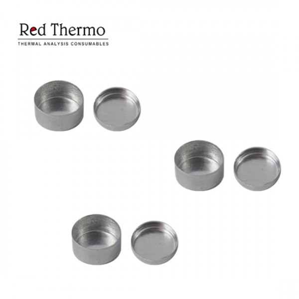 D6.7*4mm Aluminum Crucible with Lid For Netzsch