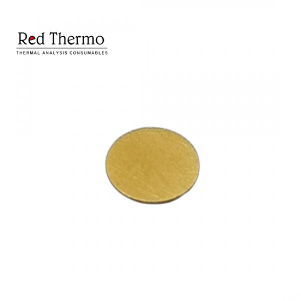 Seal for disposable high pressure crucible, gold-plated copper, ME-00027216 for Mettler Toledo