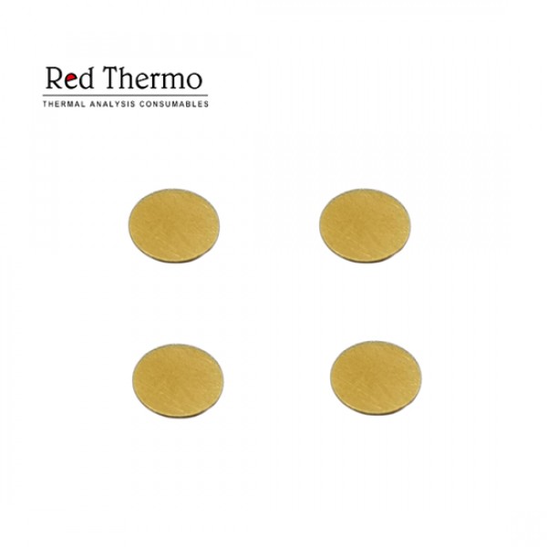 Seal for disposable high pressure crucible, gold-plated copper, ME-00027216 for Mettler Toledo