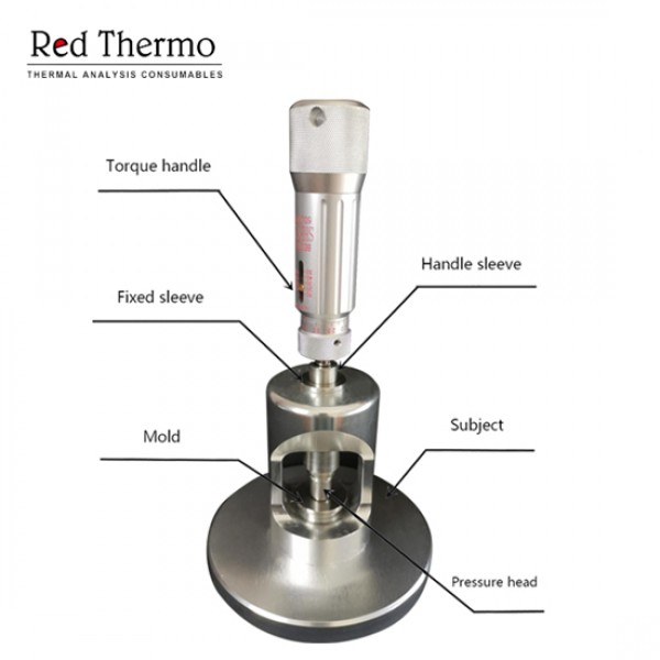 High Pressure Pan Kit for NETZSCH Reusable High Pressure Capsules