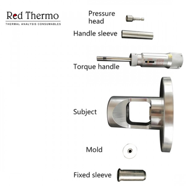 High Pressure Pan Kit for NETZSCH Reusable High Pressure Capsules