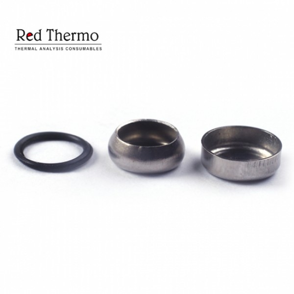 120µL Stainless Steel Pans, Covers and O-Rings ME-00029990 for Mettler Toledo DSC Crucibles