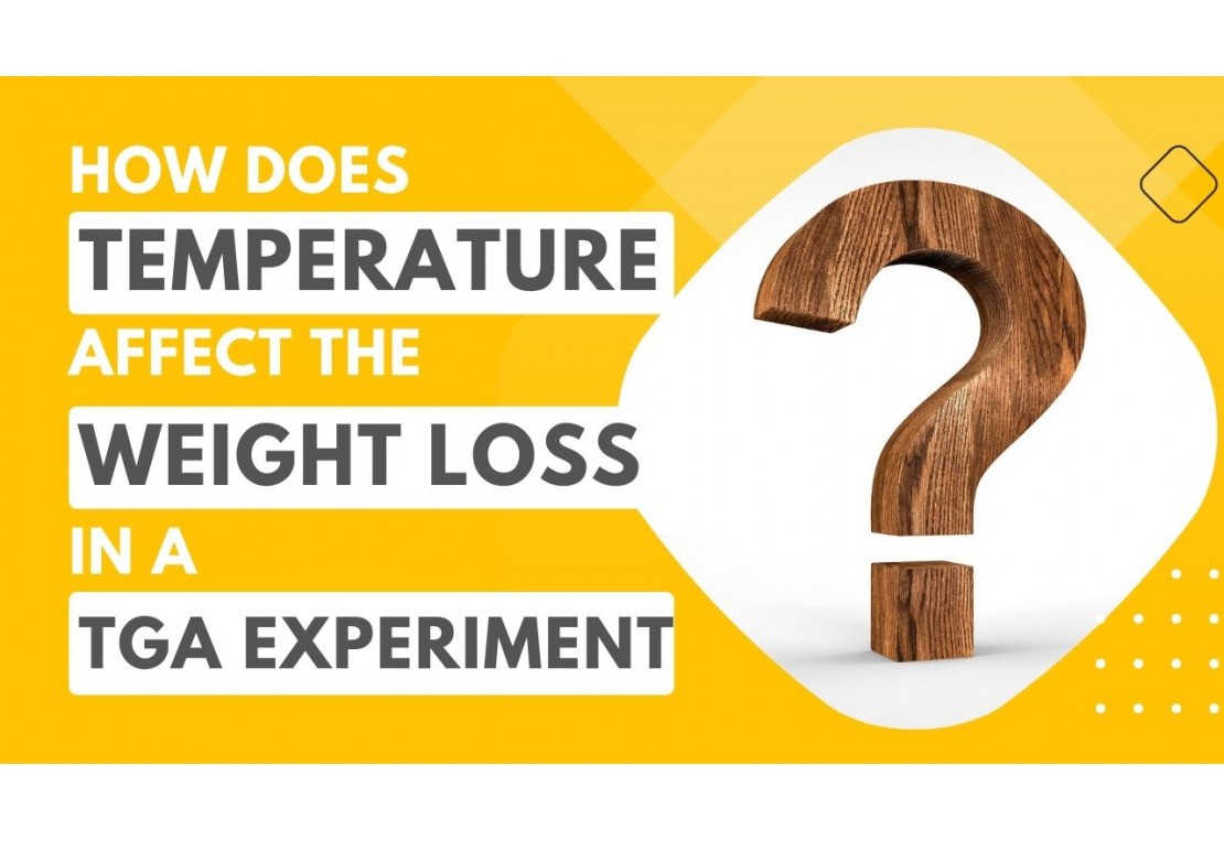 How Does Temperature Affect the Weight Loss in a TGA Experiment?