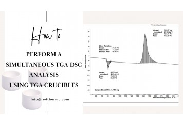 How to Perform a Simultaneous TGA-DSC Analysis Using TGA Crucibles?