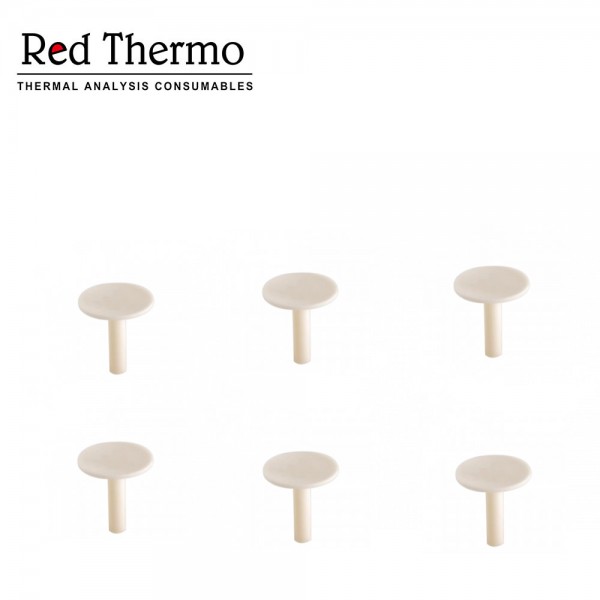 ø14mm Slip-on plate Netzsch GB343550 for  DTA Sensor1 of the DSC 404 F1/F3 Pegasus, TGA2, TGA-DTA3  Sensor of the STA 449 F1/F3/F5 Jupiter