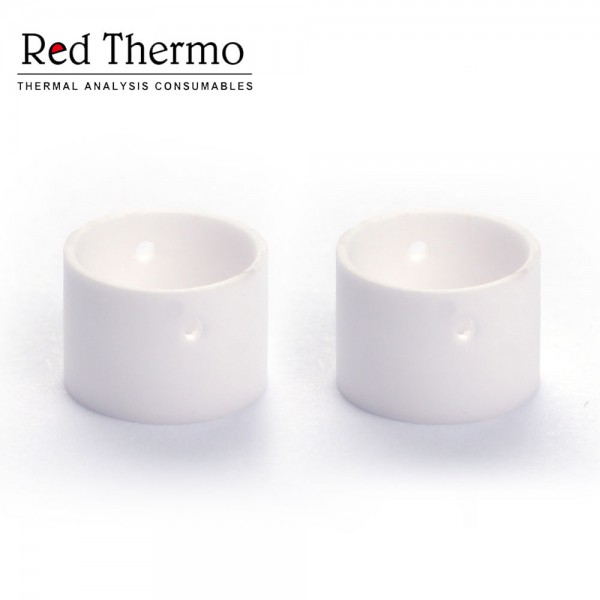 160μl Alumina crucible with hole  D8*6mm for Setaram