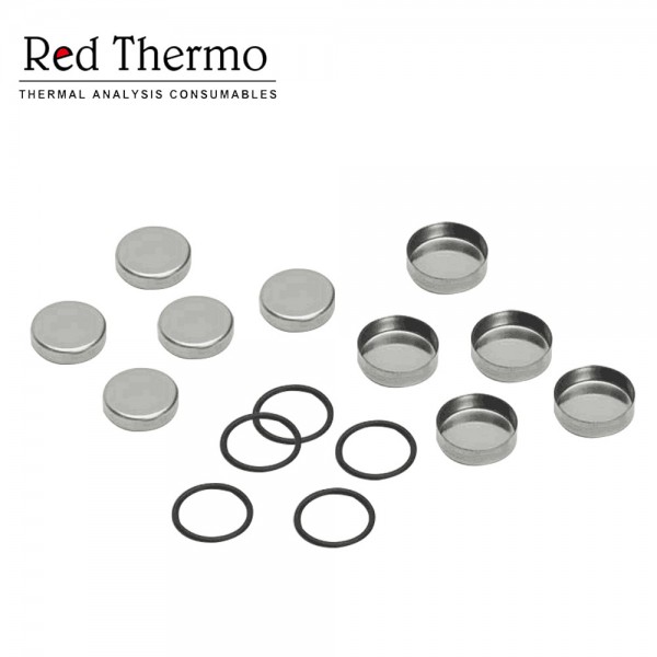 60 µL Stainless Steel Pans, Covers and O-Rings for PE-03190218--PE-03190029 DSC 6000, DSC 8000, Pyris 1 DSC, Jade DSC, DSC 4000, Diamond DSC, DSC 6, DSC 8500, Pyris 6 DSC, DSC 7