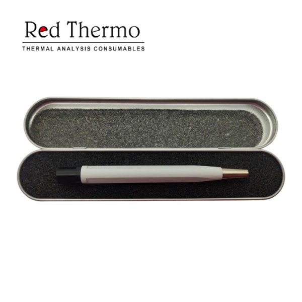 DSC Cell Cleaning Brush Fiberglass Furnace Cleaning Brush Kit 910824.001 for PE TA NETZSCH Mettler Hitachi Thermal Analysis Furnace Brush Red Thermo