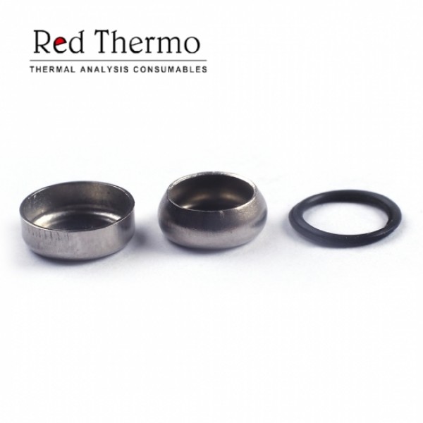 Stainless Steel Pans with Covers and O-Rings Medium Pressure For TA instrument