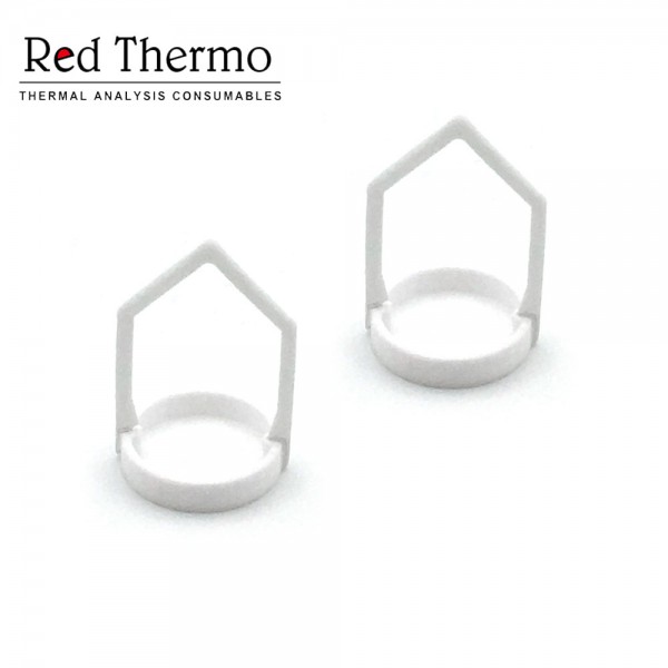 100μl ceramic sample pan(OEM handle) for 952018.907 TA Q500/Q50/TGA2950/2050/TGA-HP50/VTI-SA  Red Thermo