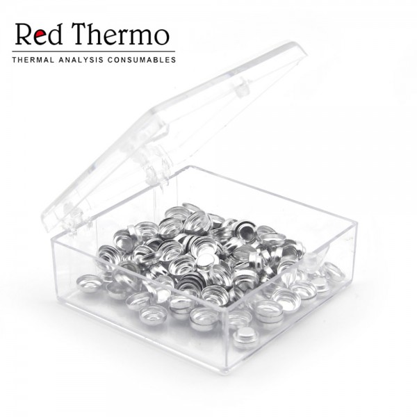 Aluminum pans, hermetic for 900793.901 TA Instruments TA Instruments  Q100/Q10/Auto DSC 29X0 Red Thermo