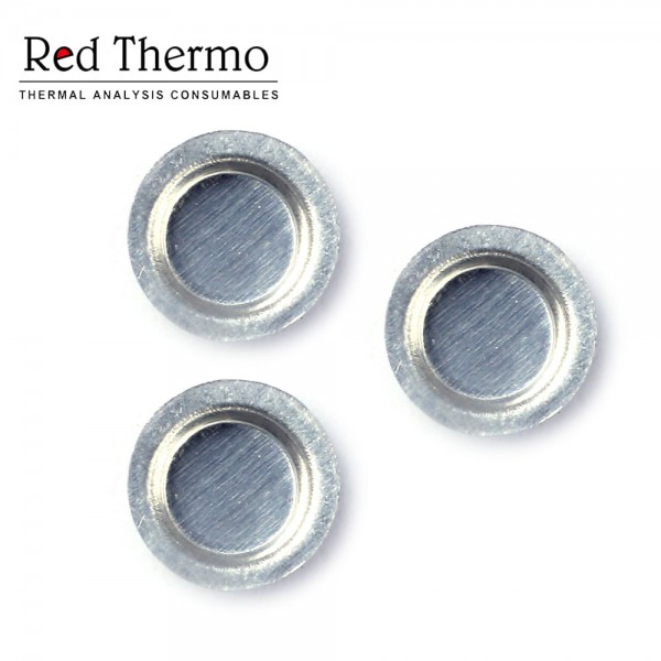 Aluminum lids, hermetic for 900794.901  TA Instruments  Q100/Q10/ Auto DSC 29X0 Red Thermo