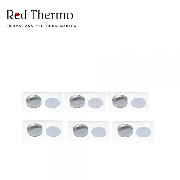  Aluminum sample pan with cover   D5*2.5mm for  Setaram