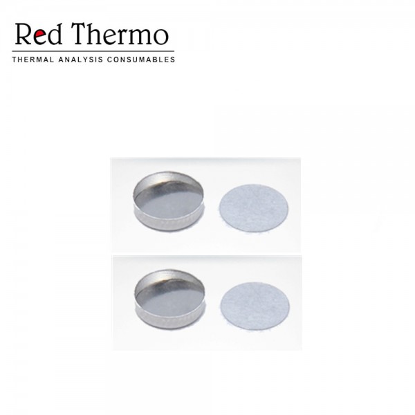  Aluminum sample pan with cover   D5*2.5mm for  Setaram