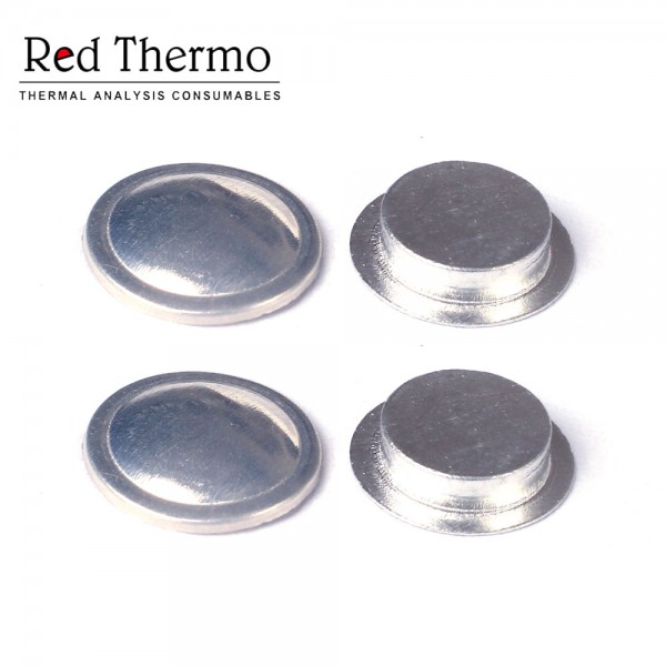 40μl Aluminum crucible standard , with lid ,w/o pin set  for ME-00026763 Mettler Toledo DSC/TGA/sample robot Red Thermo