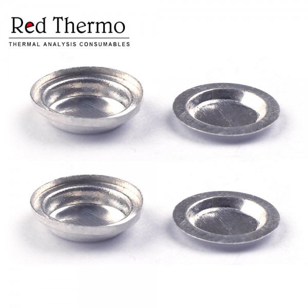 25/40 μl Aluminum Crucible + lid (cold weldable) for NETZSCH:6.239.2-64.501 & 6.239.2-64.502 DSC 204 F1 Phoenix®, DSC 200 F3 Maia® DSC 3500 Sirius DSC 214 Polyma ， STA 449 F1/F3/F5 Jupiter® and DSC 404 F1/F3 Pegasus(6.240.10-80.0.00A) 