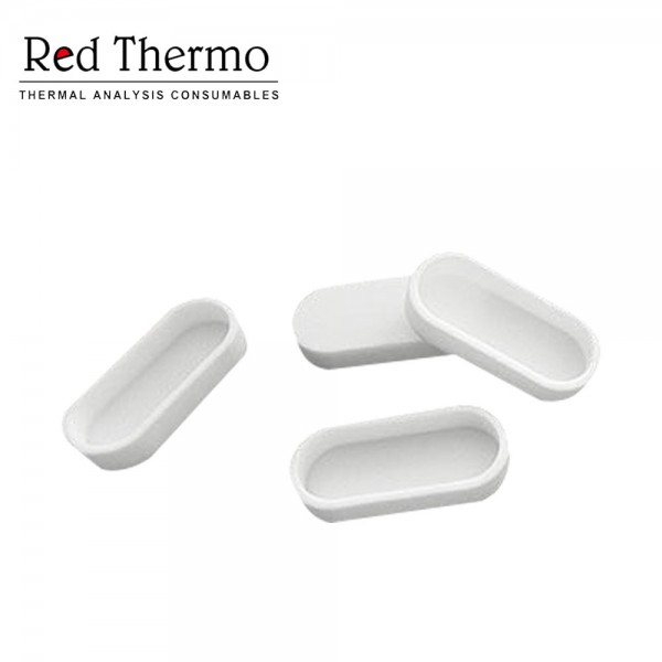 900μl Oval Alumina crucible water test for Mettler 