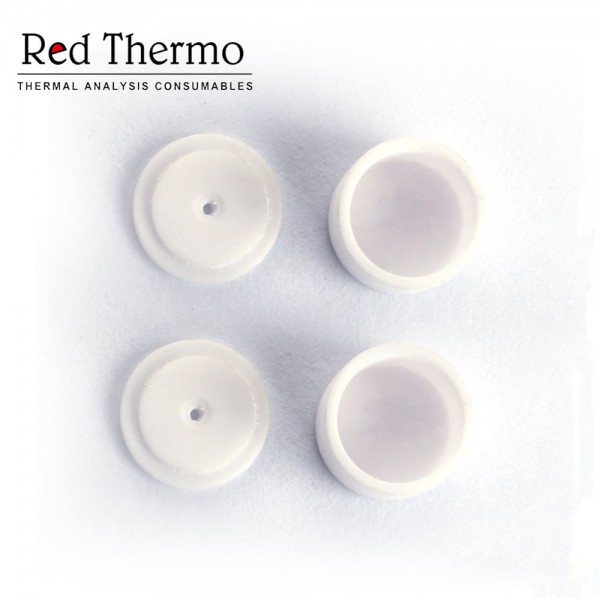 90μl Zirconia Sample Pans With Lids/Covers TA for TA Instruments SDT Q600/SDT 2960 Thermal Analysis Consumables Red Thermo